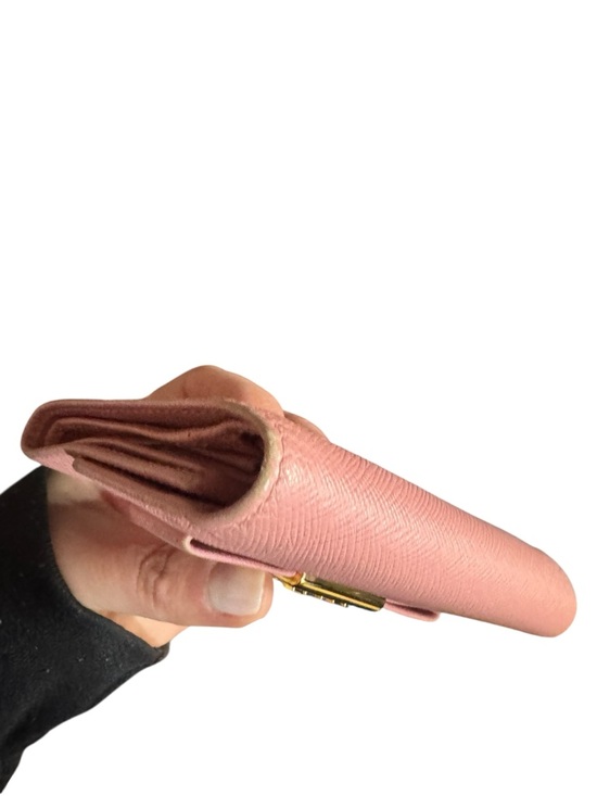 💖 PRADA Pink Compact Wallet | Gold Hardware 💖 - Picture 7 of 14